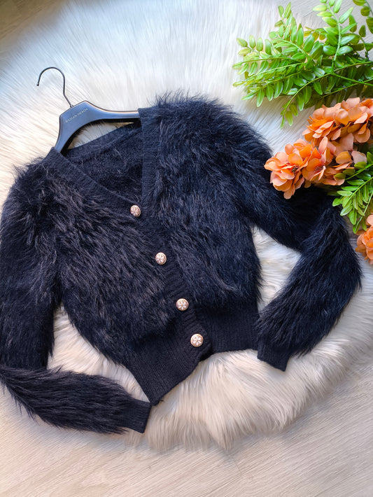 Cardigan con bottoni